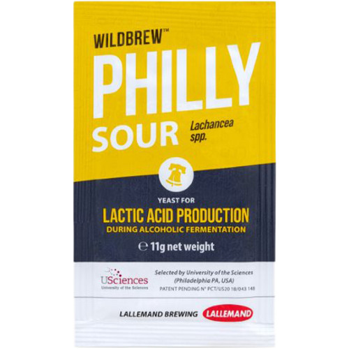 WildBrew™ Philly Sour Yeast - Lallemand - 11 gram Pack for 5 Gal Batch Beer