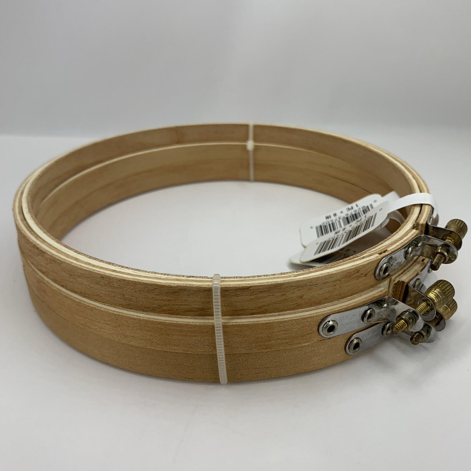 Darice Wooden Embroidery Hoops 6 Inch Diameter 39013 Lot of 3 NEW