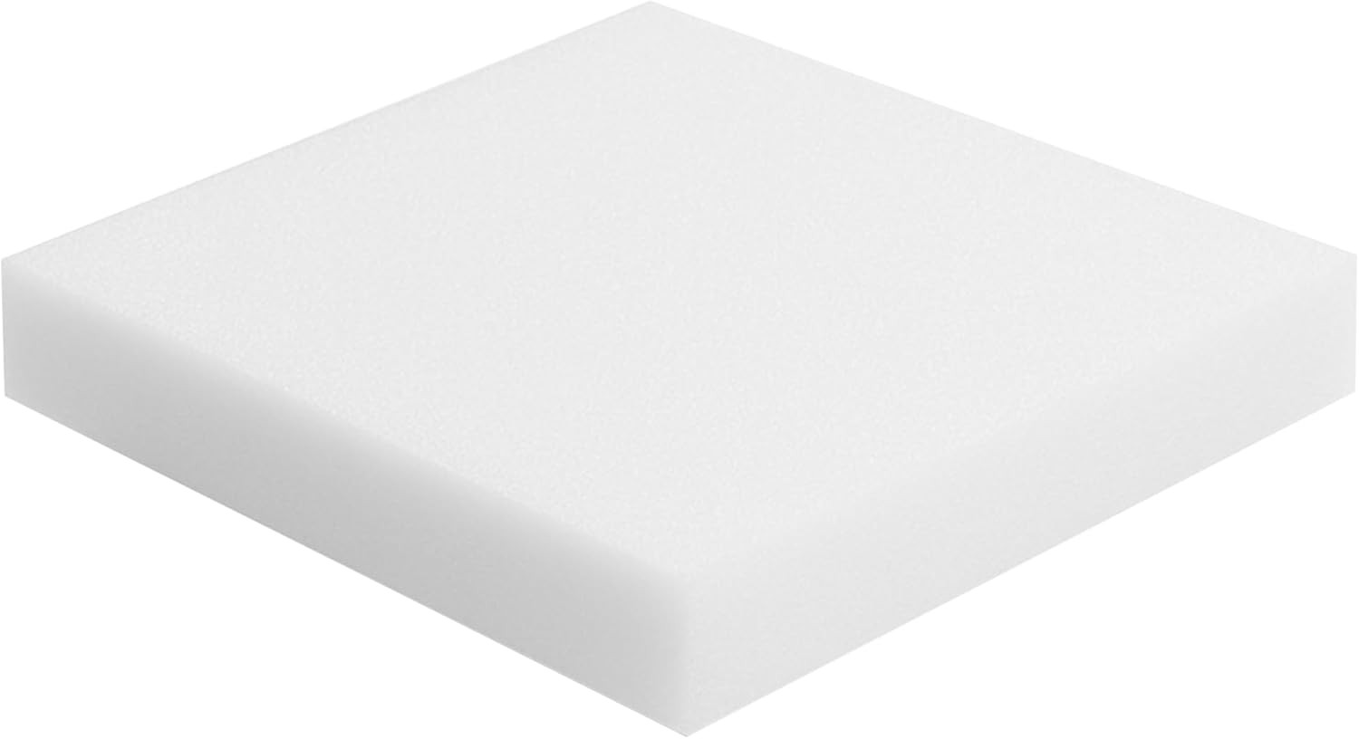 High Density 5 inch Thick, 24 inch Wide, 24 inch Long Upholstery Foam, Cushion R