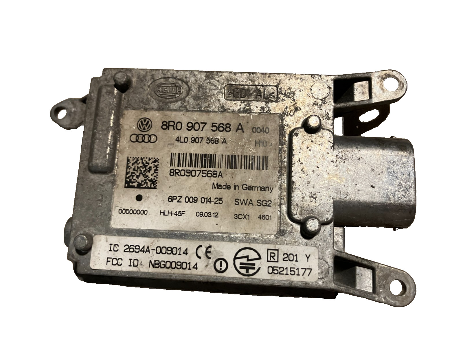 2013-2017 AUDI Q5 SQ5 BLIND SPOT RADAR SENSOR MODULE OEM 8R0907568A