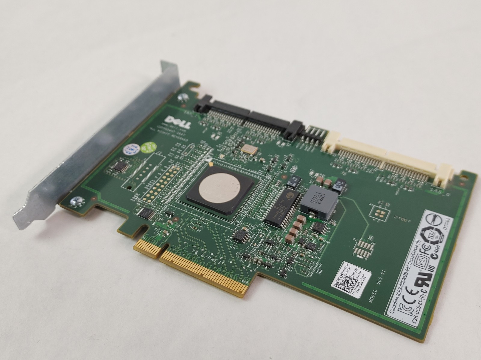 Dell U558P PERC S300 PCI Express x8 SATA / SAS RAID Controller
