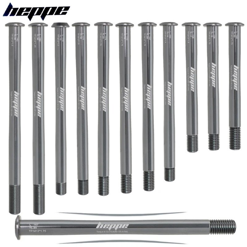 MTB Road Bike Titanium Thru Axle Ultra Light Axle 12x148 Rear Fork 12x110 Shaft