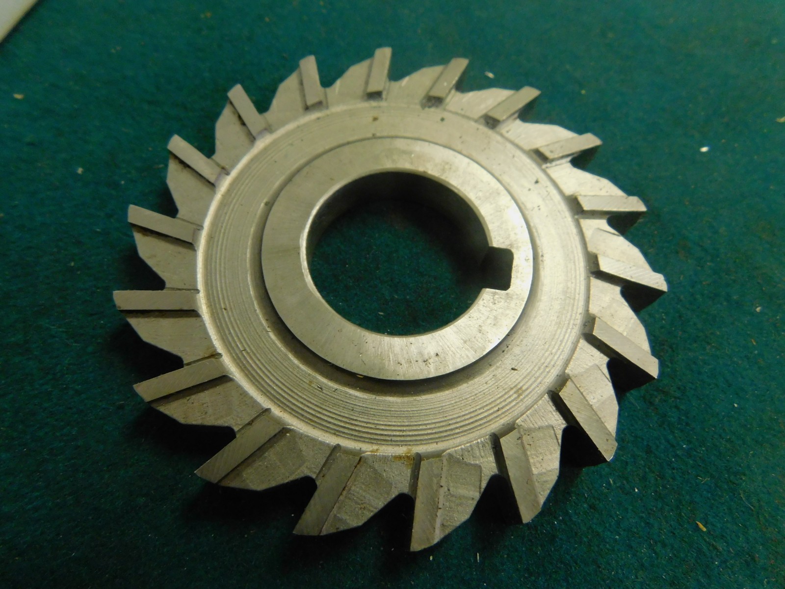 USA 3.0" x 5/16" x 1.0" HSS Straight Tooth Slitting Saw