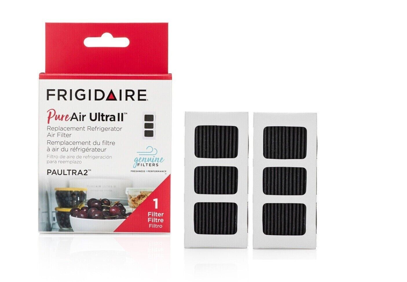2 Pack PAULTRA2 PureAir Ultra II Air Filter Compatible With Frigidaire PAULTRA2
