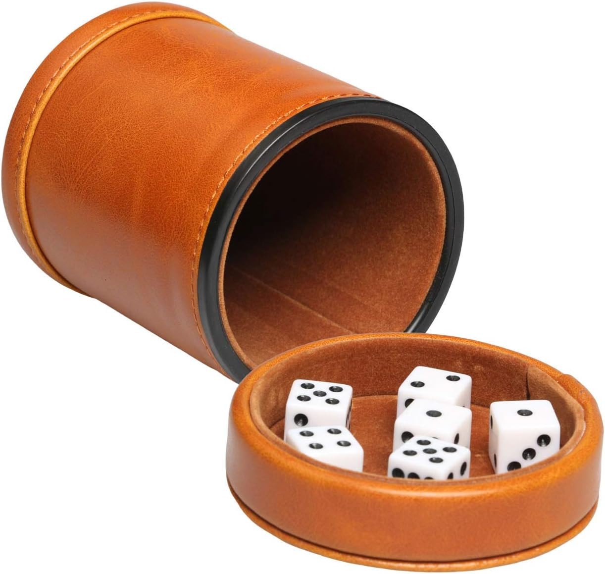 Juego De Dados Con Cubilete Para Dados - Para Juego De Dados De Casino Us Nuevo