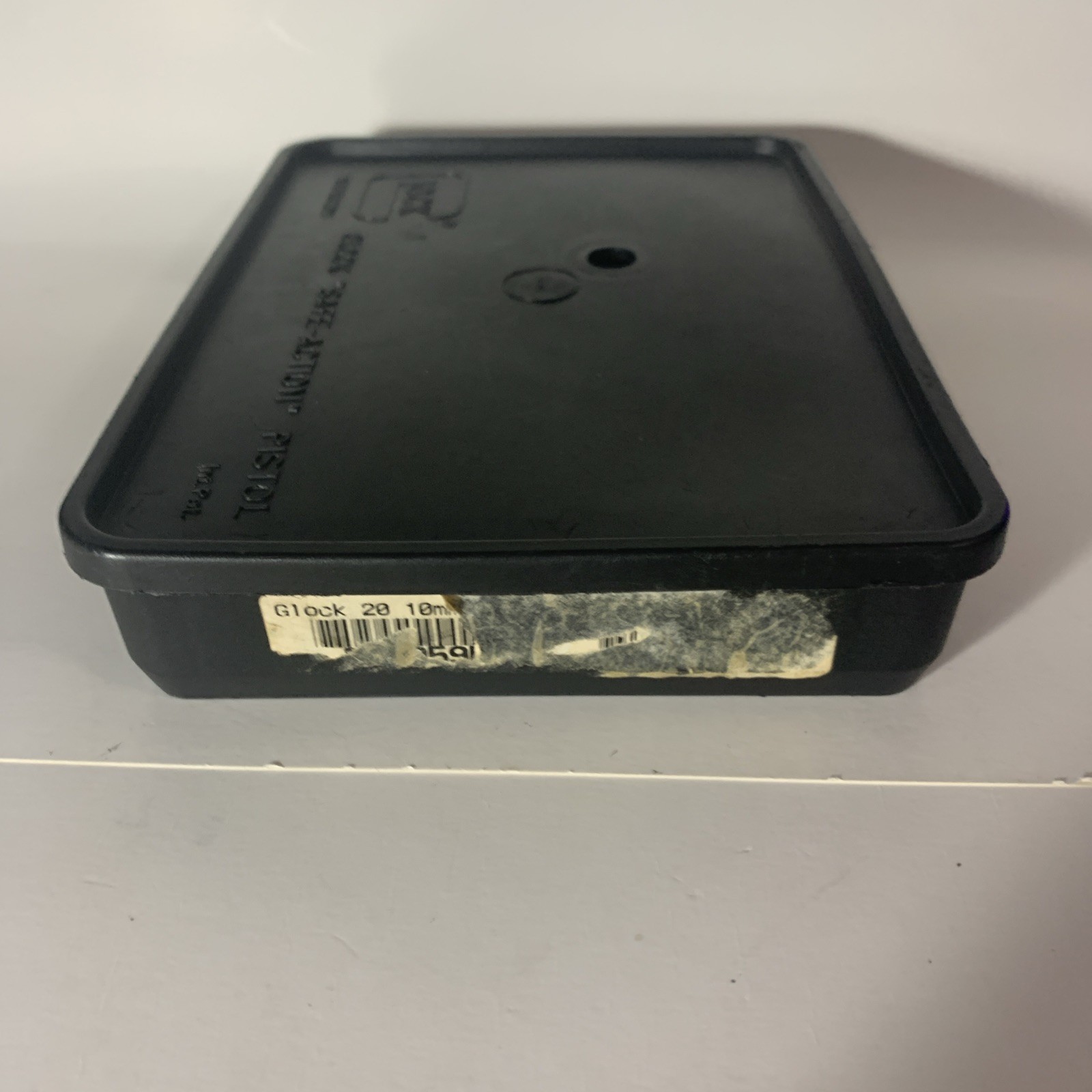OEM GLOCK Tupperware Plastic Case Storage Box Black 20 21 40