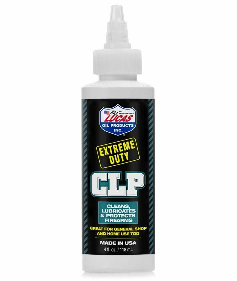 Lucas Oil 10915 Extreme Duty CLP Gun Cleaner Lubricant Protector 4 oz (1 Bottle)