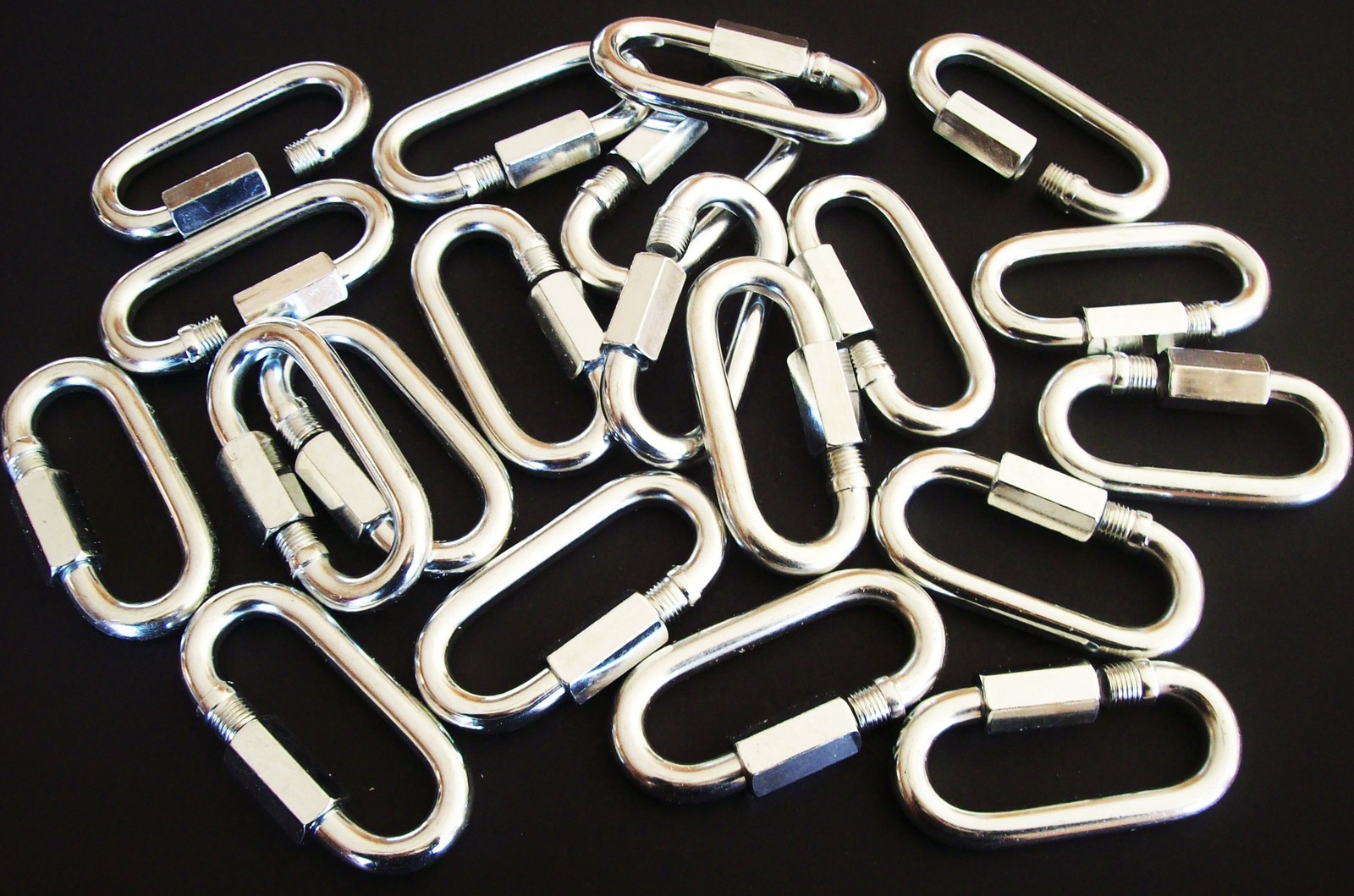 20 GOLIATH INDUSTRIAL QUICK LINK 3/8" 2200lb STRENGTH QL38 SAFETY TOW CHAIN