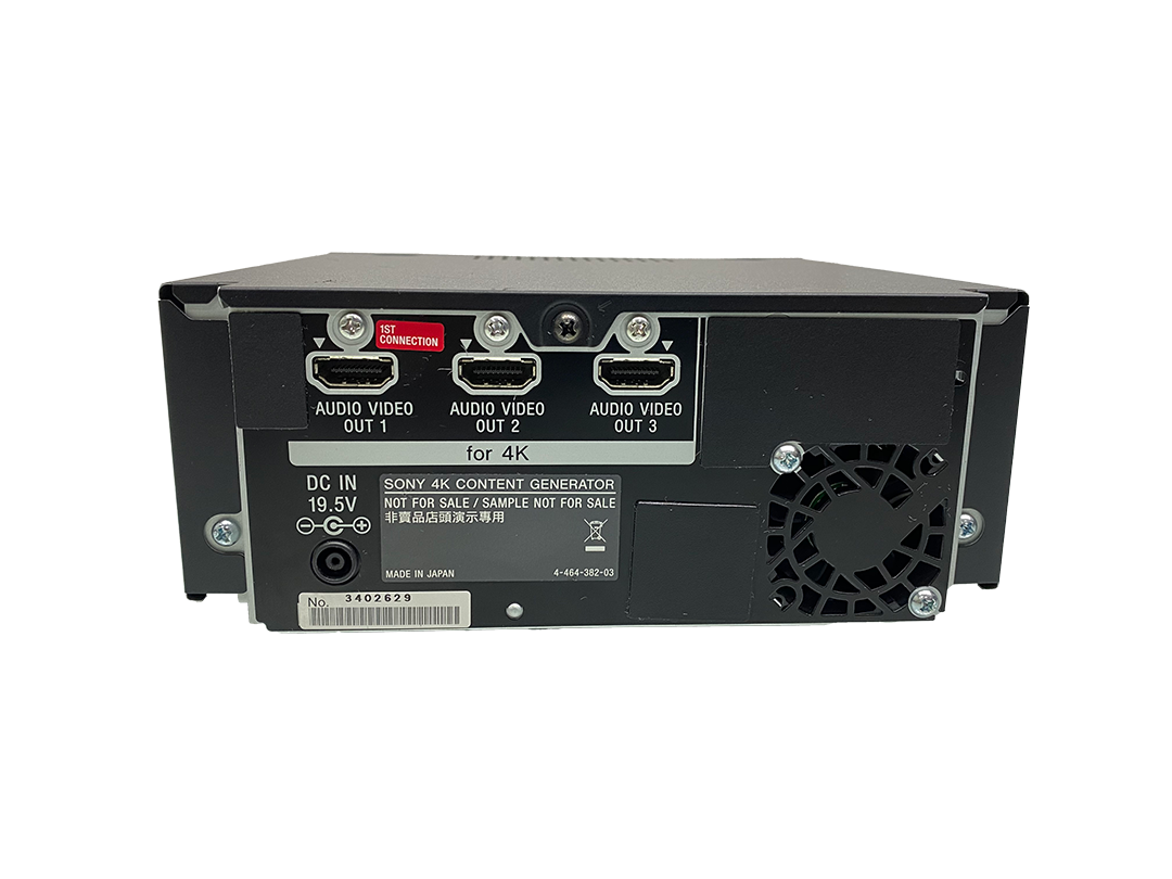 sony POP-FMPA1 4k content generator with PSU
