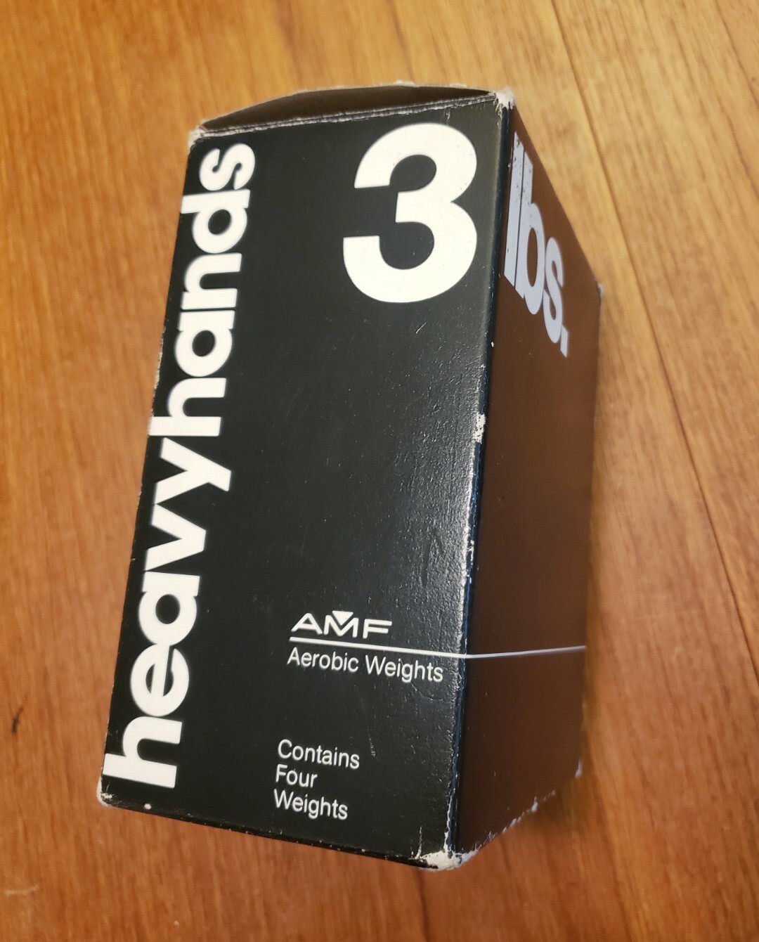 HEAVYHANDS 3LBS Set of 4 with Original Box AMF Aerobic Weights Made In Austria