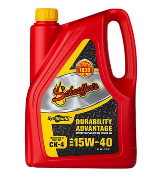 Schaeffer Diesel Supreme 7000 15W40 Para-Synthetic Motor Oil, 1 Gallon