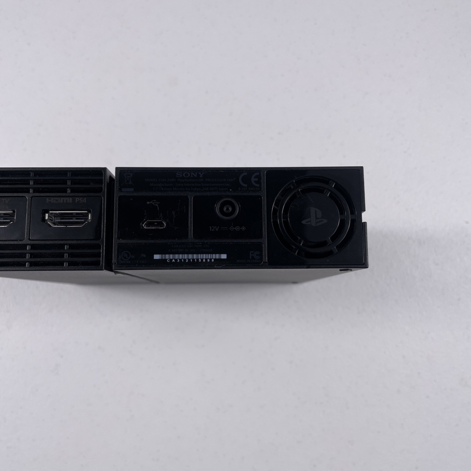 Sony PlayStation VR PS4 Processor Unit - CUH-ZVR1 - Black