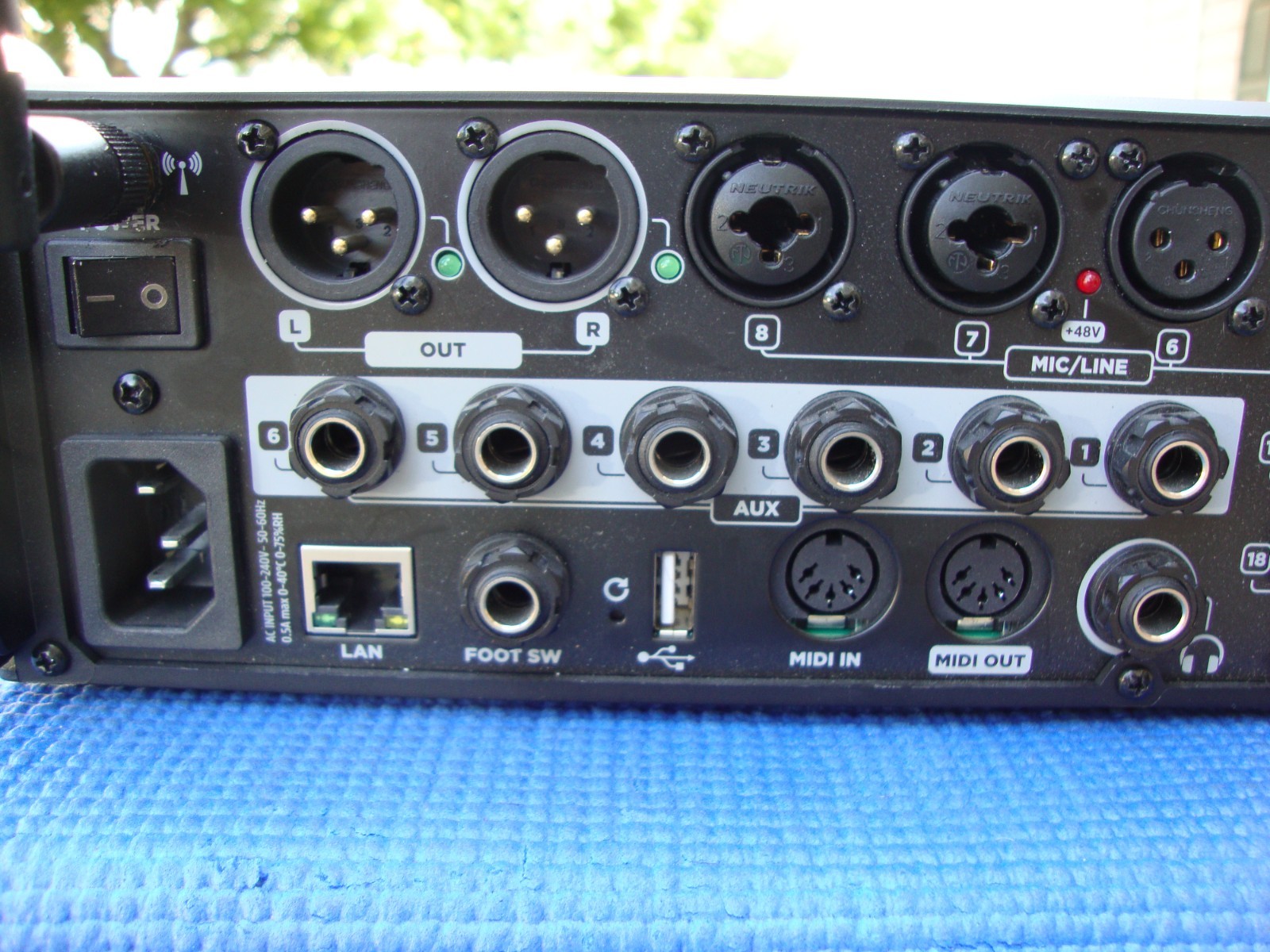 RCF M 18 Digital Mixer with Integrated Effects