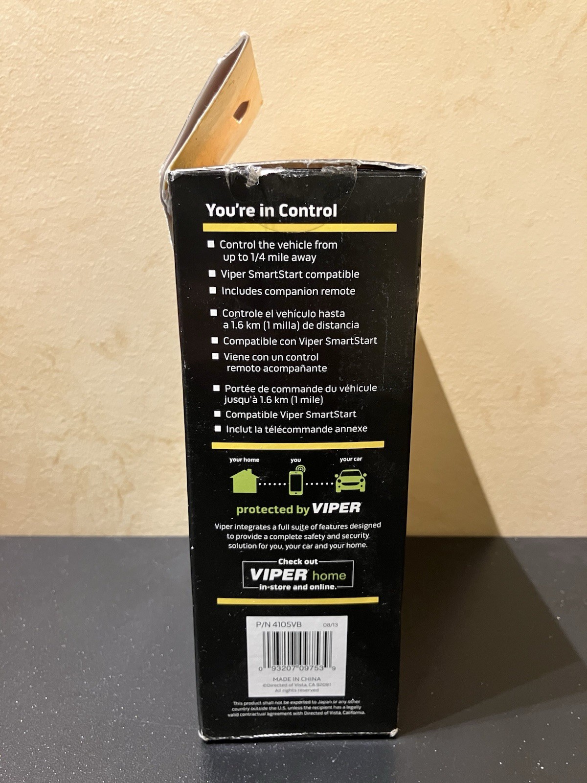 G) Viper Remote Start System Sealed Box 2 Remotes 4105VB