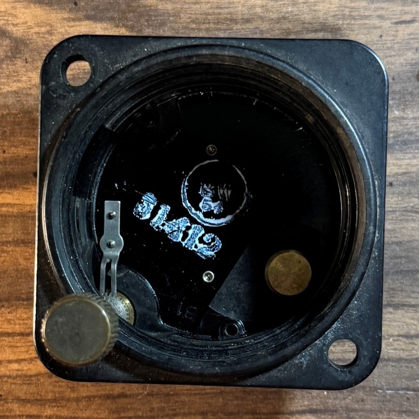 Bulova 21AE Aircraft Clock Parts Good Case Balance Pallet Fork Escape 4th Wheels