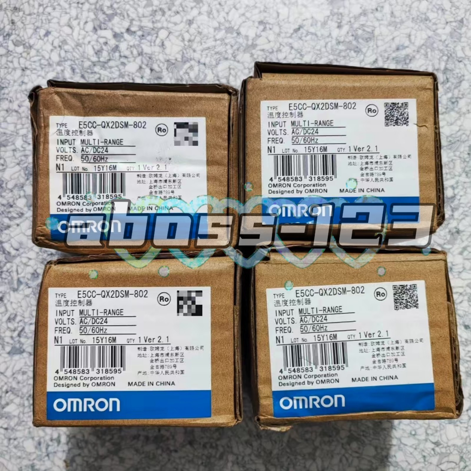 Omron E5CC-QX2DSM-802 100-240VAC Temperature Controller#1pcs New In Box