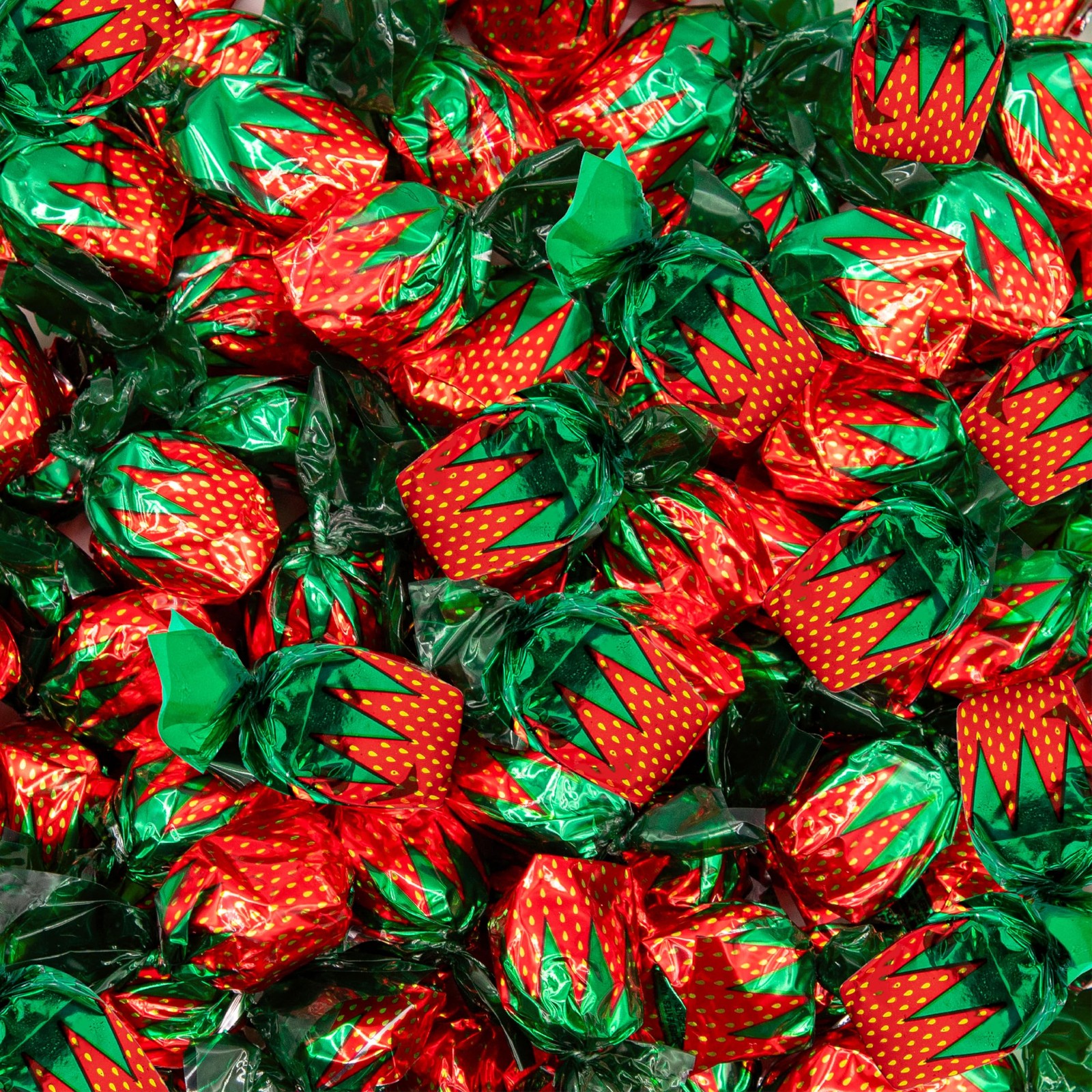 Strawberry Bon Bons | 5 Pound Bag | Individually Wrapped Hard Candy |
