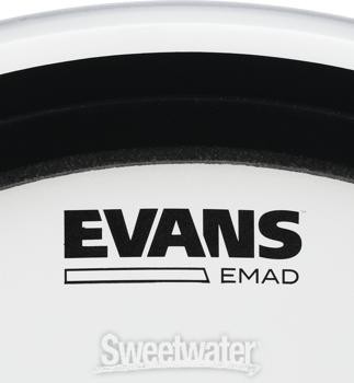 Evans EMAD Coated Bass Drum Batter Head - 20"