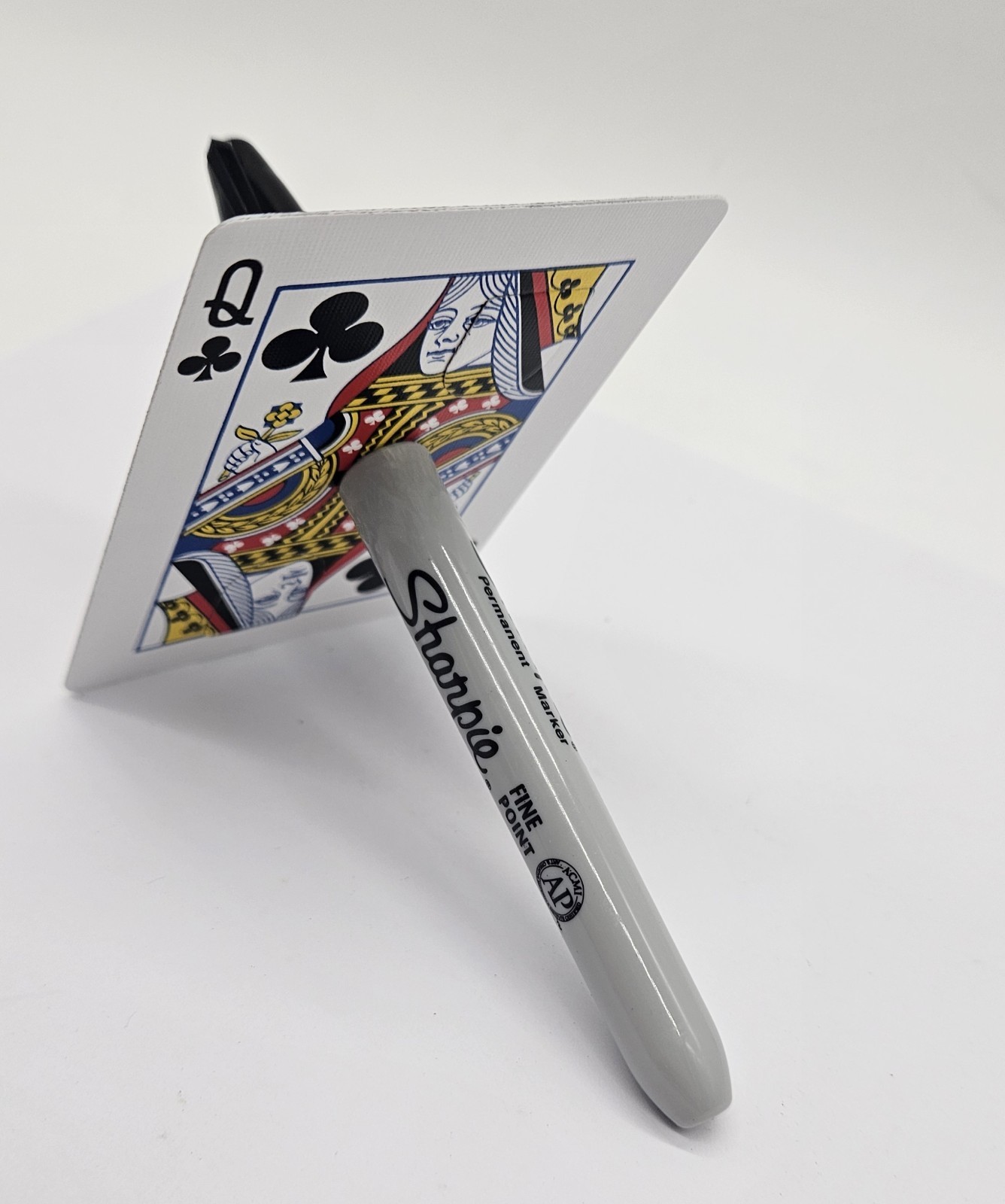 Marker Through Card Trick - Extreme Visual Magic - Easy to Perfom - Blue Edition
