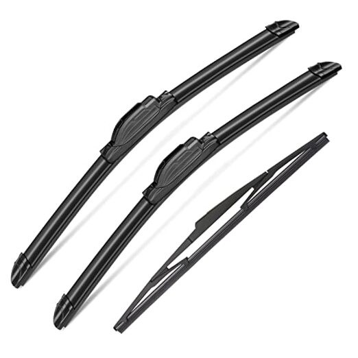 3 Wipers Set for Scion XB 2008 2009 2010 2011 2012 2013 2014 2015, Windshield