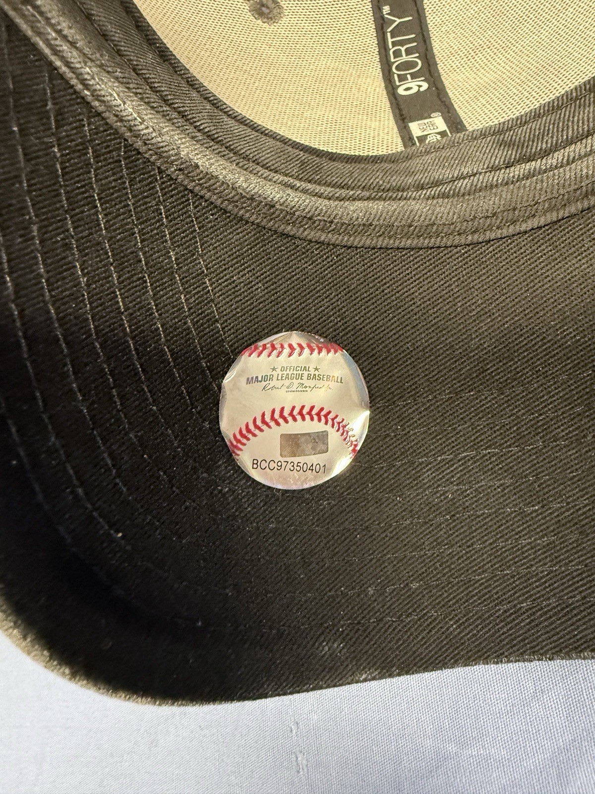Baltimore Orioles Grey Baseball Cap New Era 9Forty One Size Adjustable