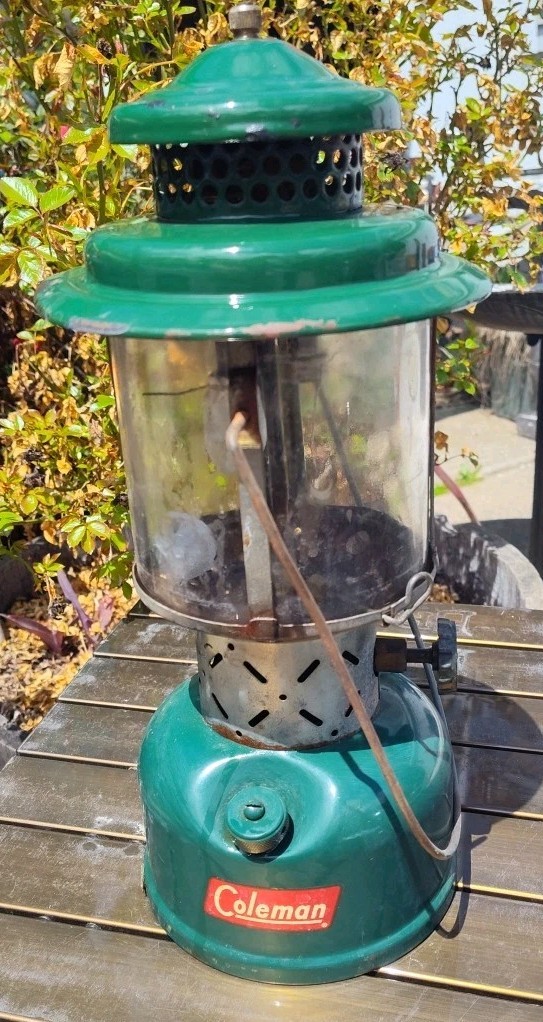 COLEMAN MODEL 220E  GREEN LANTERN DATED 1-58