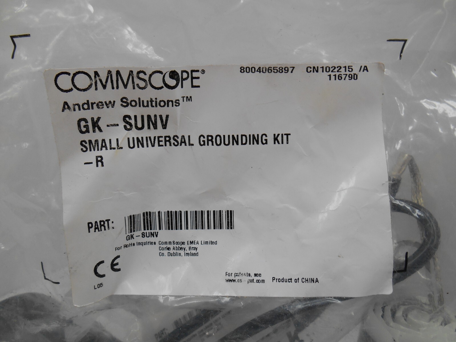 CommScope GK-SUNV Universal Small Ground Kit