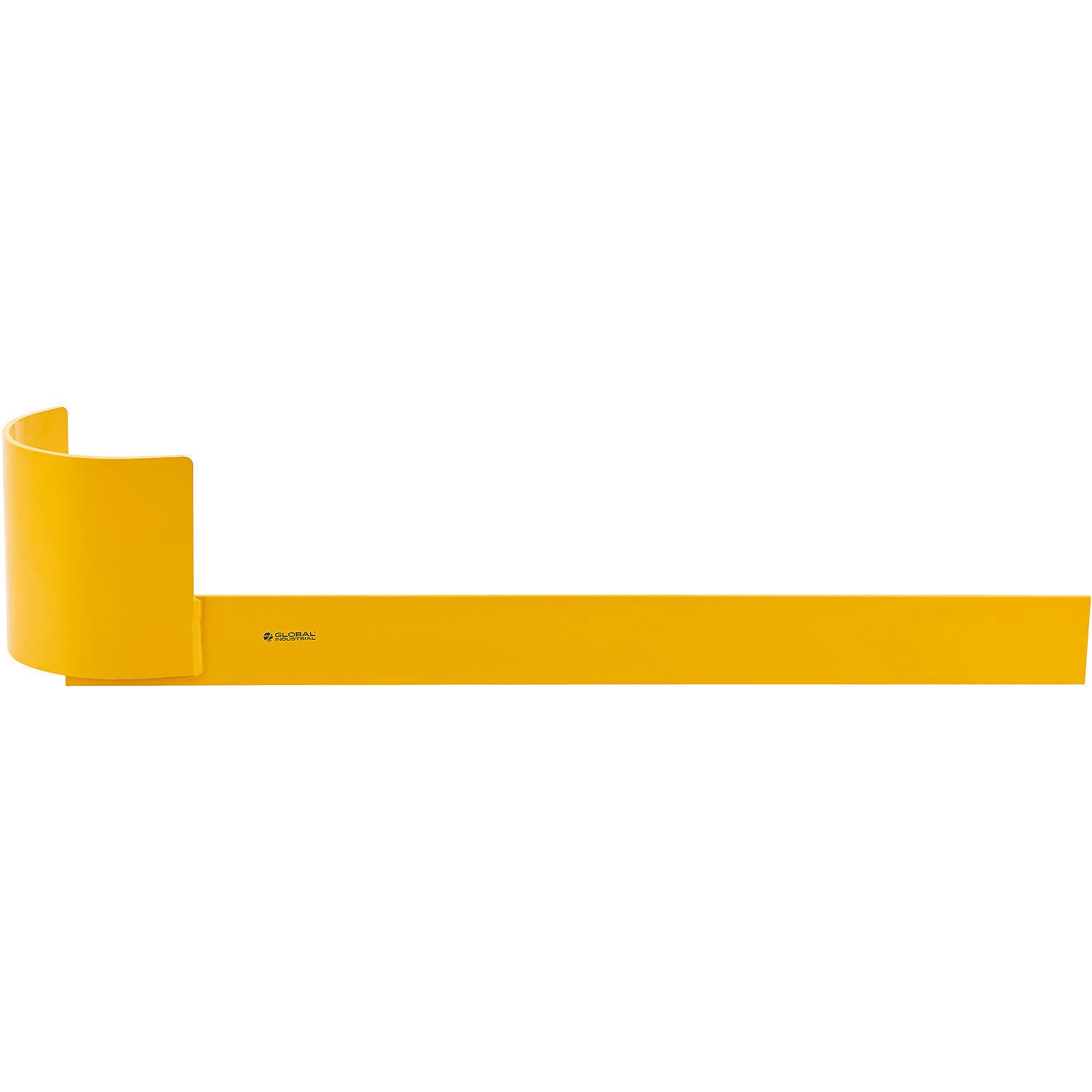 Global Industrial Pallet Rack End Protector Left Side 36"L 3/8'' Thick Yellow
