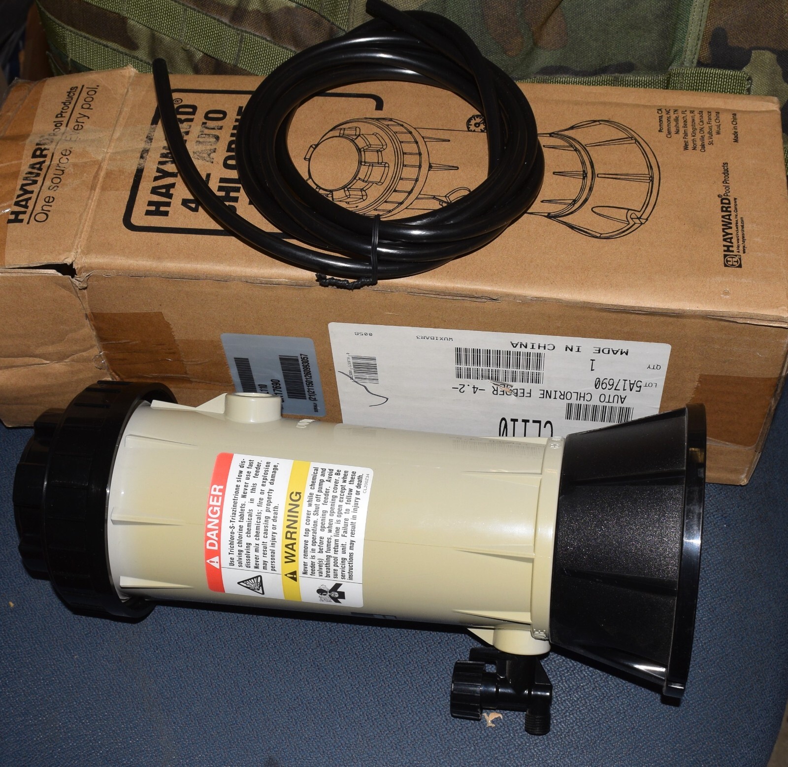 Hayward CL110 Automatic Pool Off-Line Chemical Chlorine Feeder