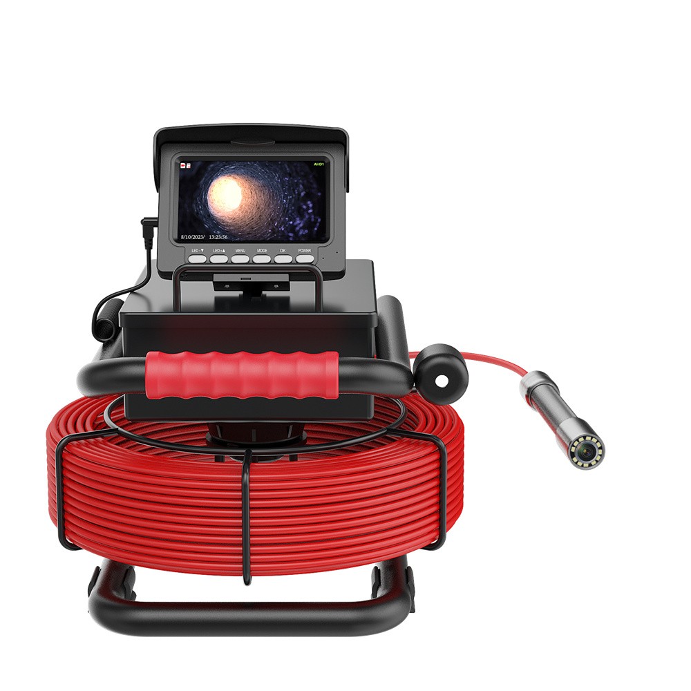 ESANHAO Pipe Inspection Camera Drain Sewer Camera Industrial Endoscope 4.3''