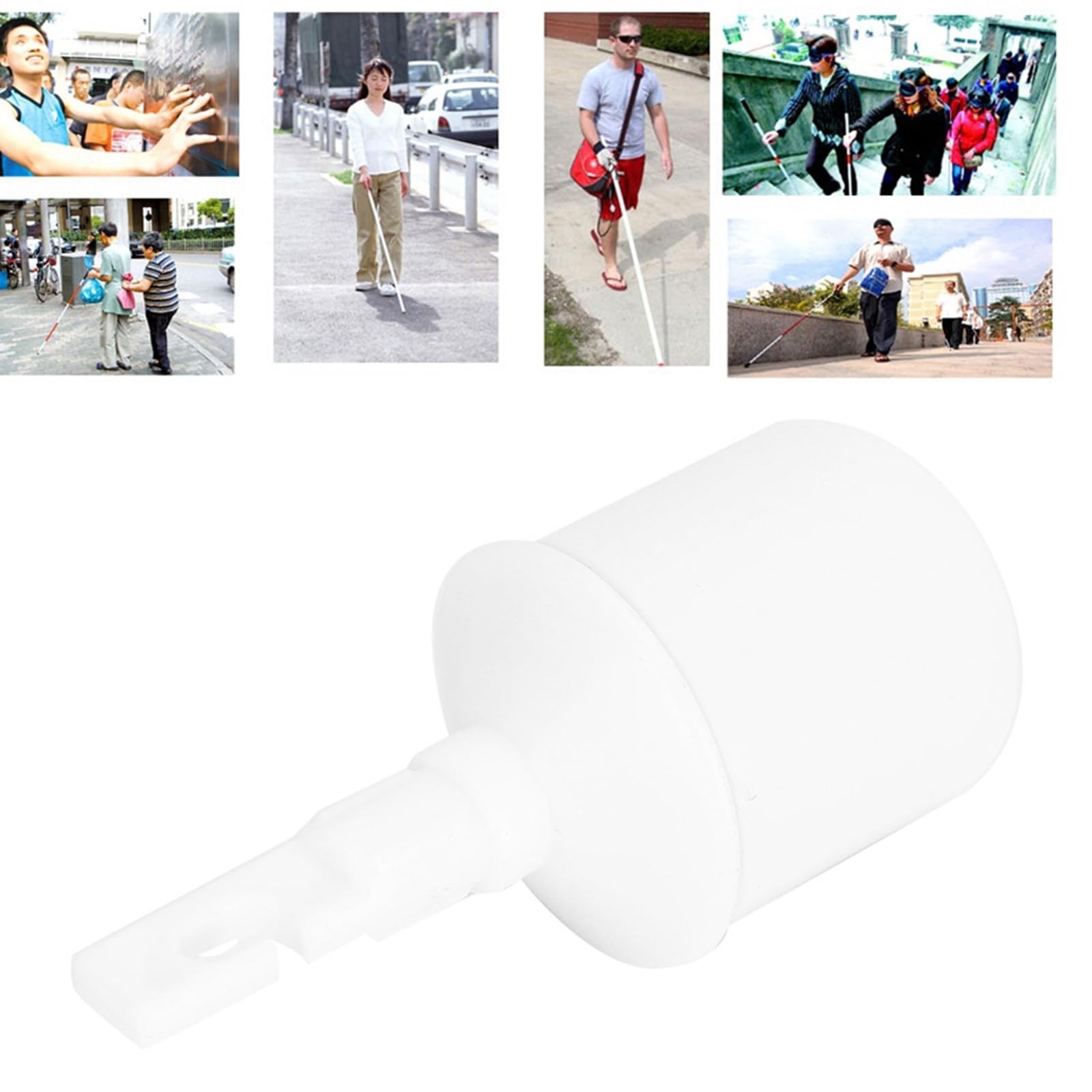 Hook Type Cane Tip Cane Tip for The Blind Roller Tip for Blind Cane Walking S