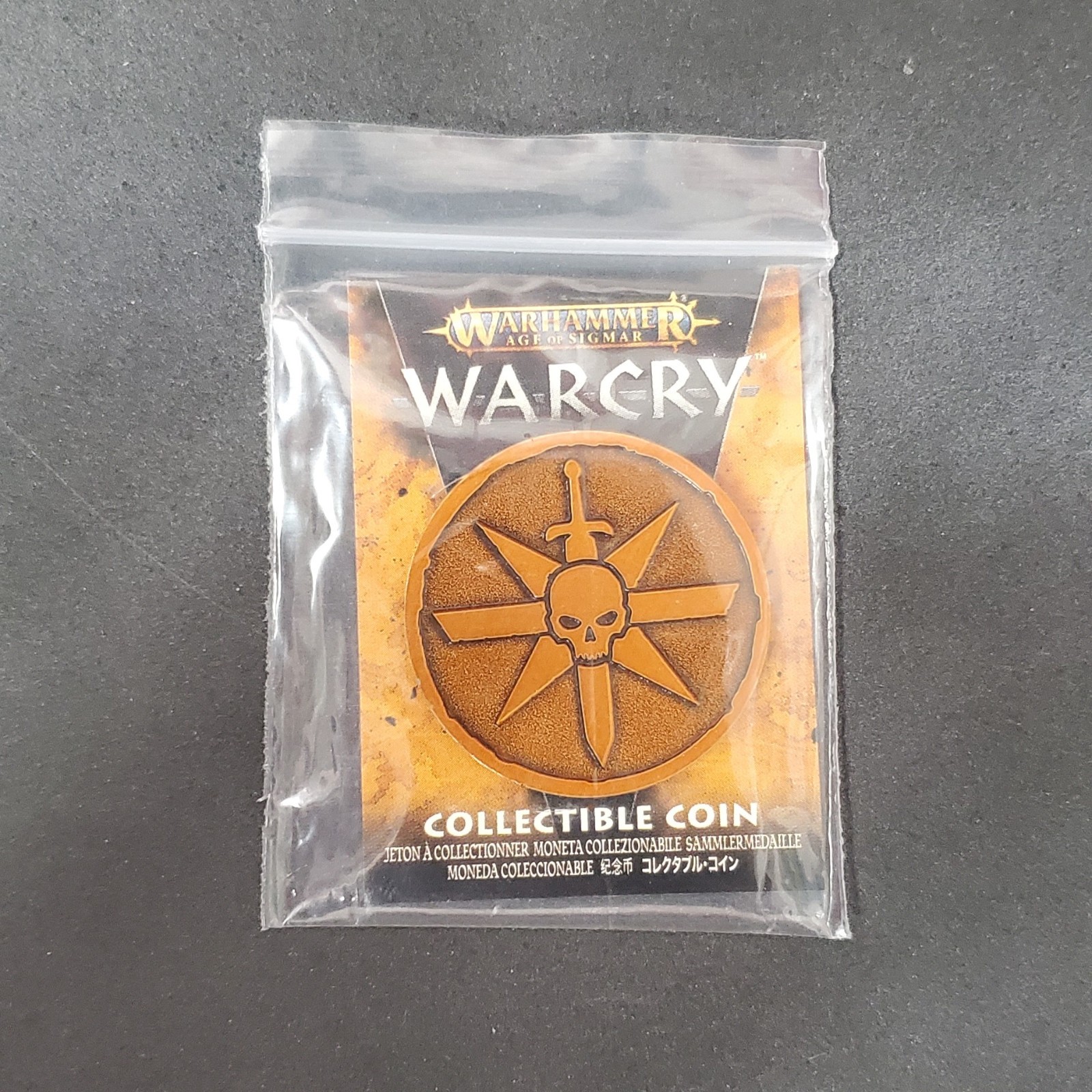 Warhammer Age of Sigmar Collectible Coin Warcry