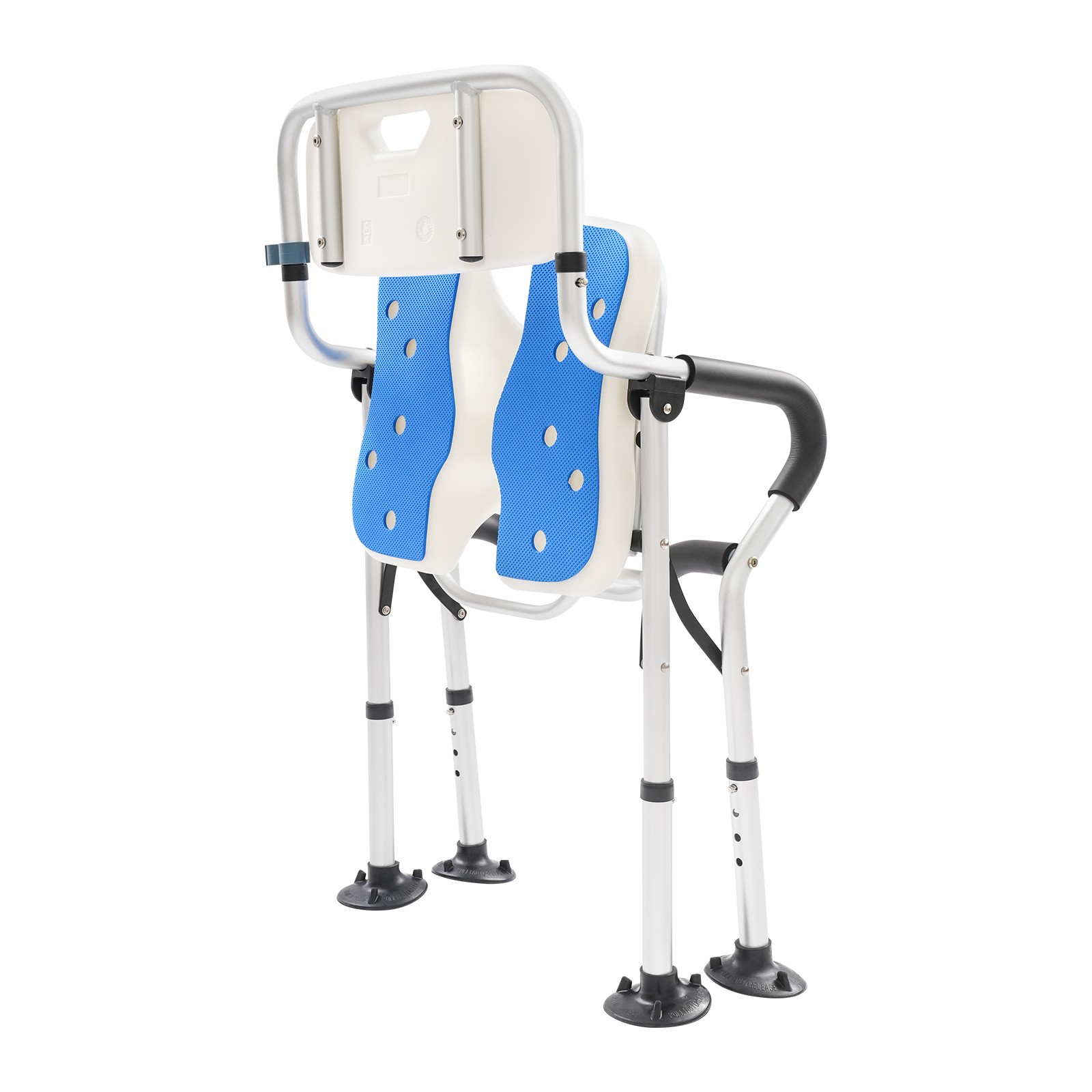 U-Shape Foldable Shower Chair – Heavy Duty & Adjustable for Comfort
