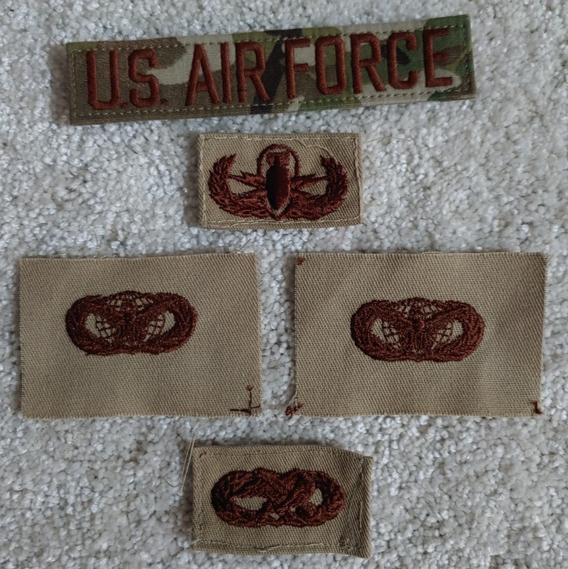 Military Militaria USAF Skill Qualification Badges