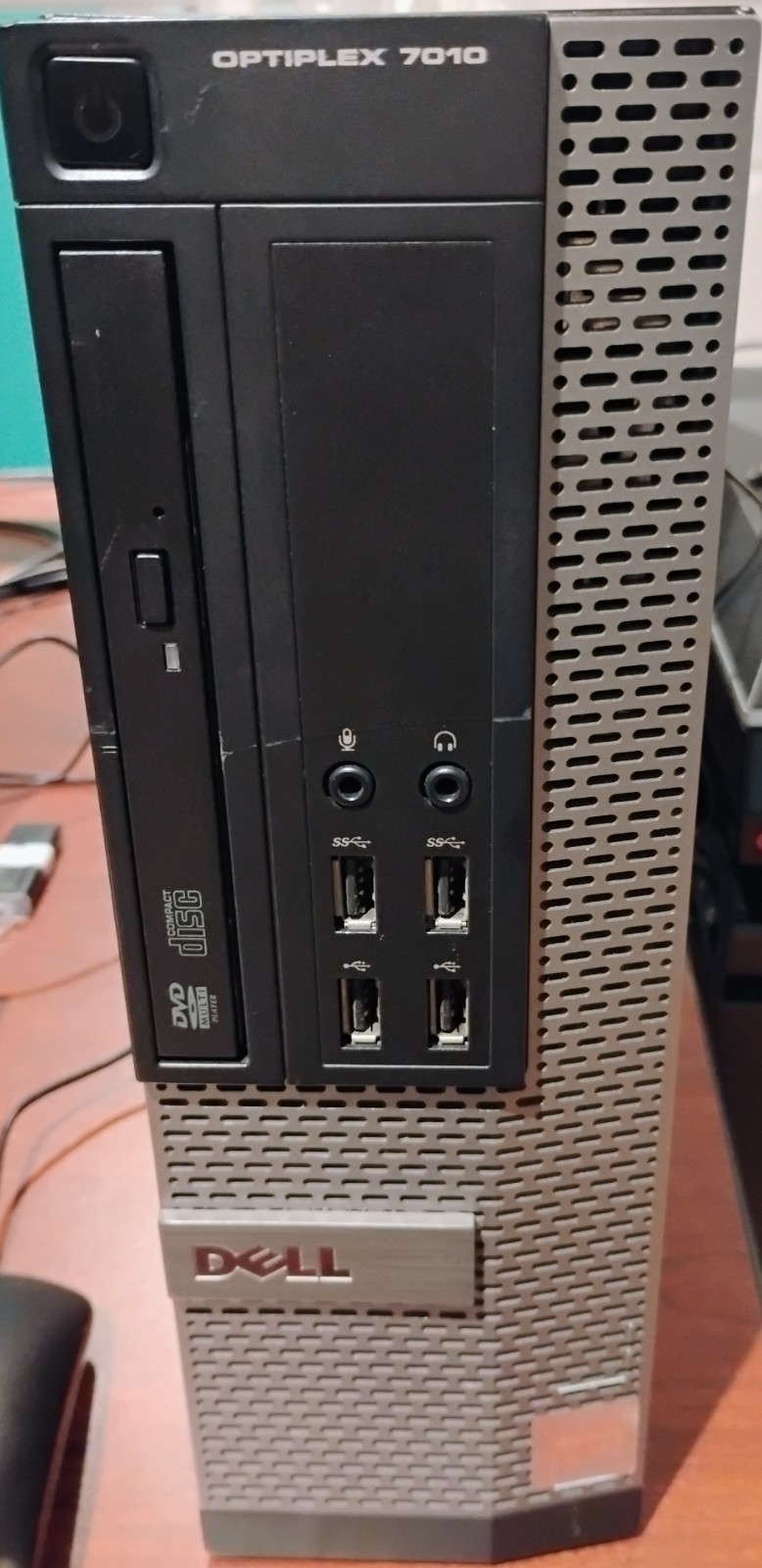 Dell Optiplex 7010 SFF i7-3770 3.40GHz, 16GB RAM, 500GB, WIN 10 Pro, No COA