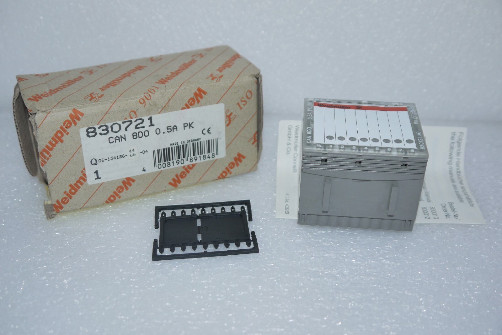 WEIDMULLER CAN-8DO 0.5A PK WINBLOC CAN PLC 830721 8-OUTPUT MODULE NEW