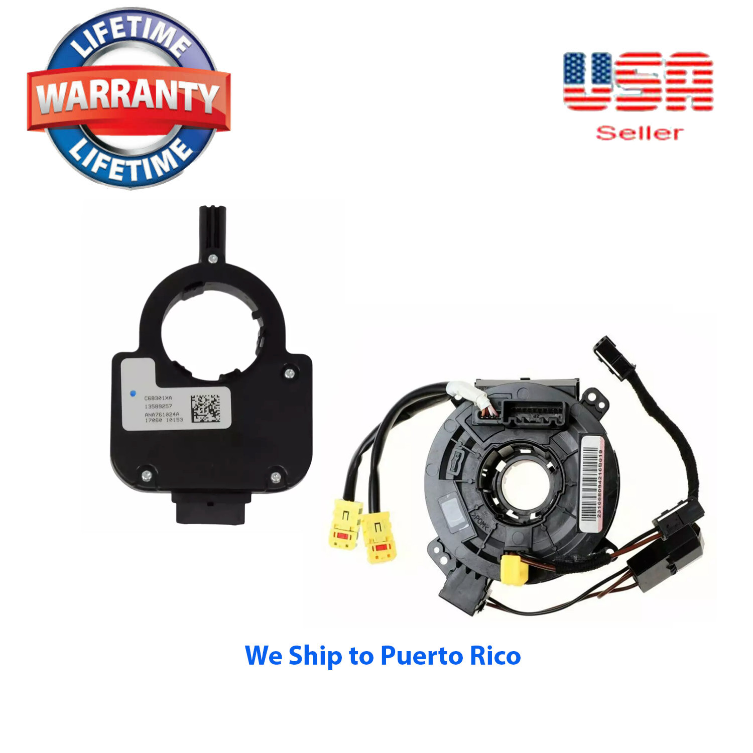 Clock Spring with Cruise Control & Angel Sensor Fit CADILLAC SRX 2013-2016