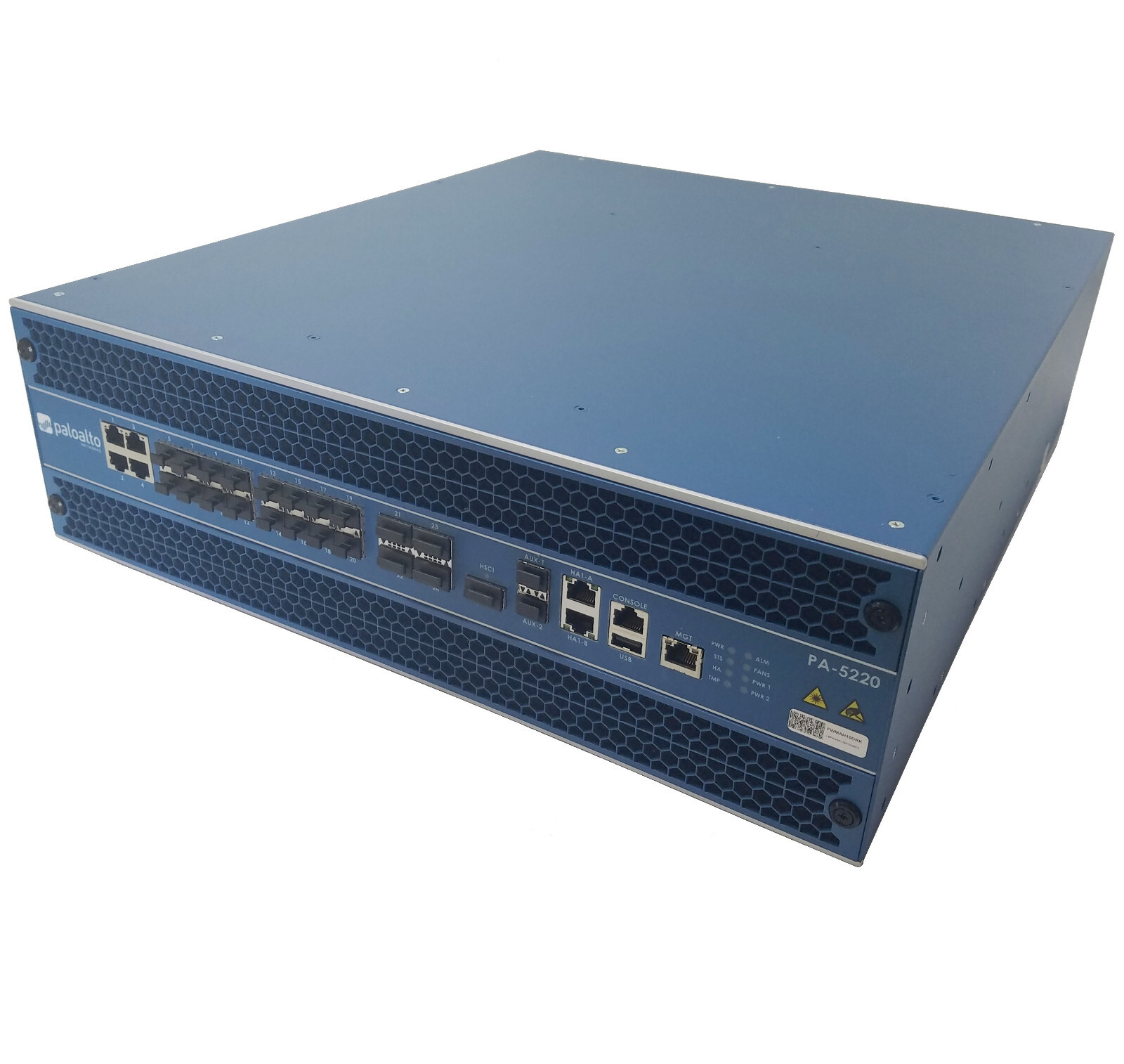 Palo Alto Networks PA-5220 Security Appliance (2) 240GB SSD & (2) 2TB HDD