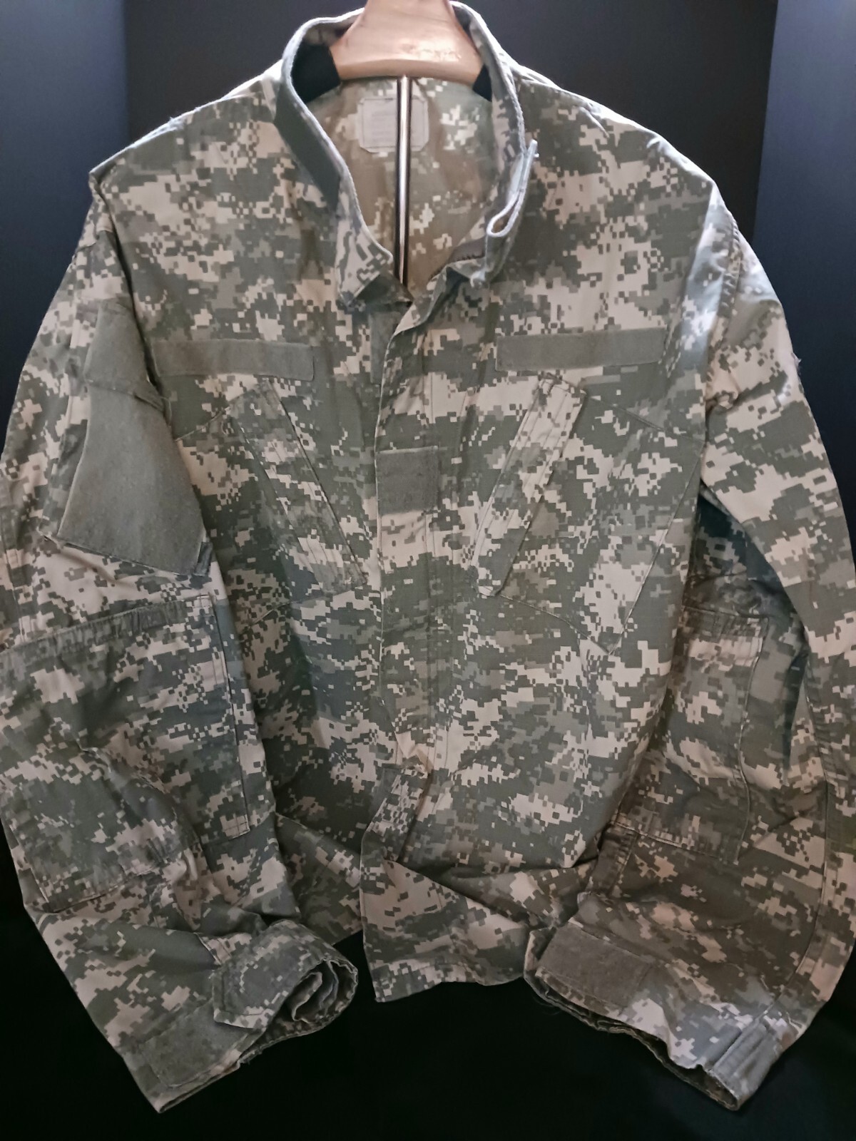 Digital Camo Flame Resistant Jacket Military US Army Large/Long Height 71-75in