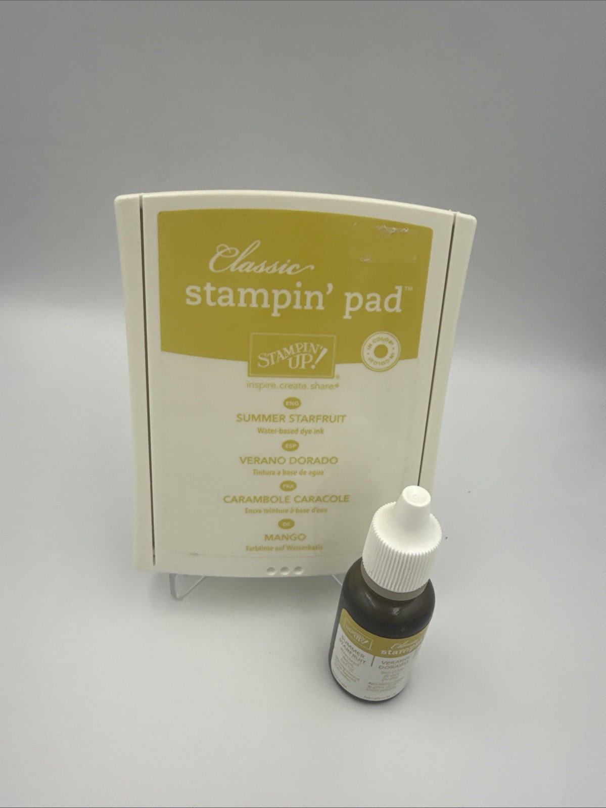 Stampin' Up! Summer Starfruit  Classic Ink Pad & REFILL Bottle
