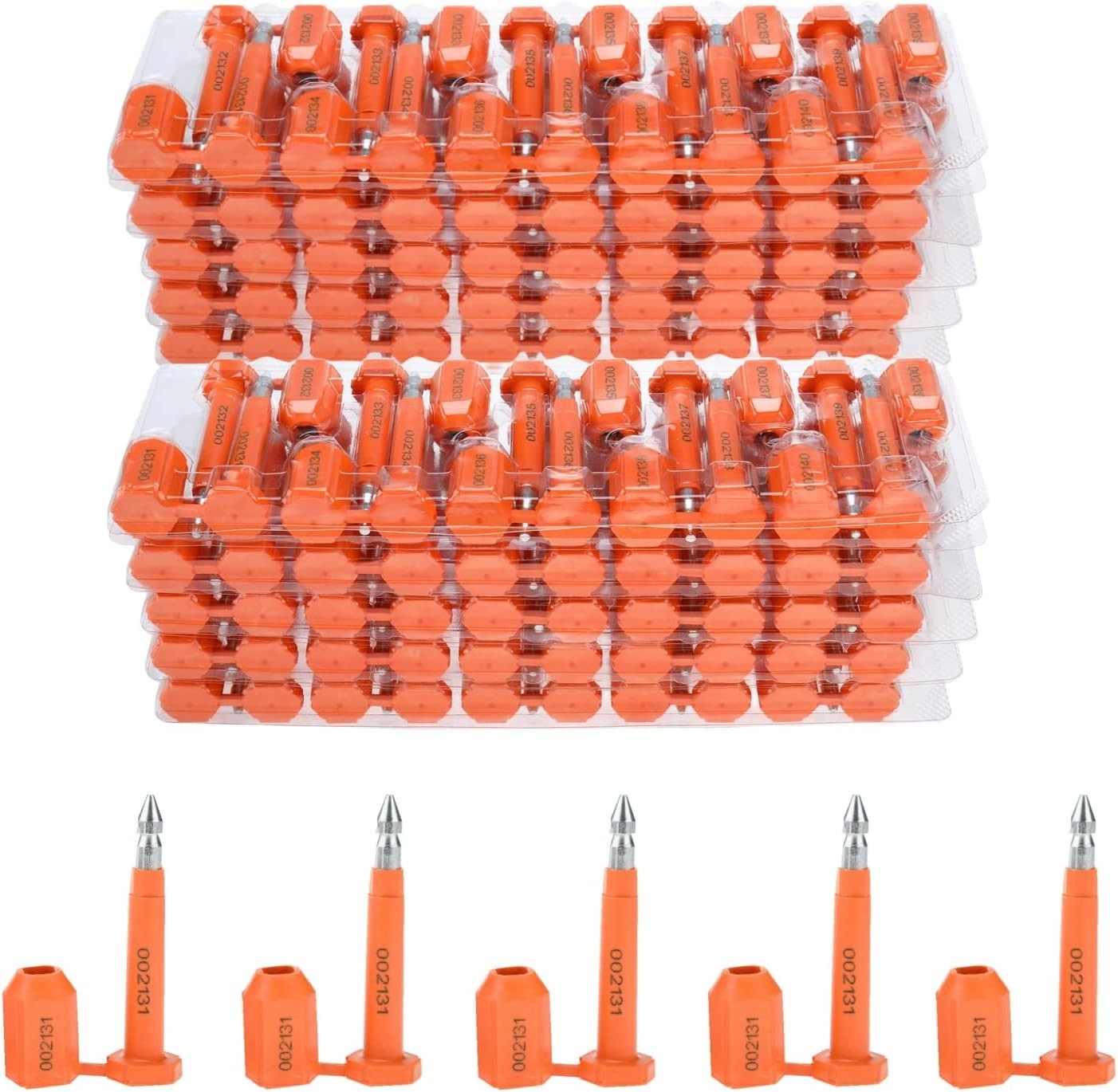 100Pcs Bolt Seals High Security for Containers Shipping Container Locks