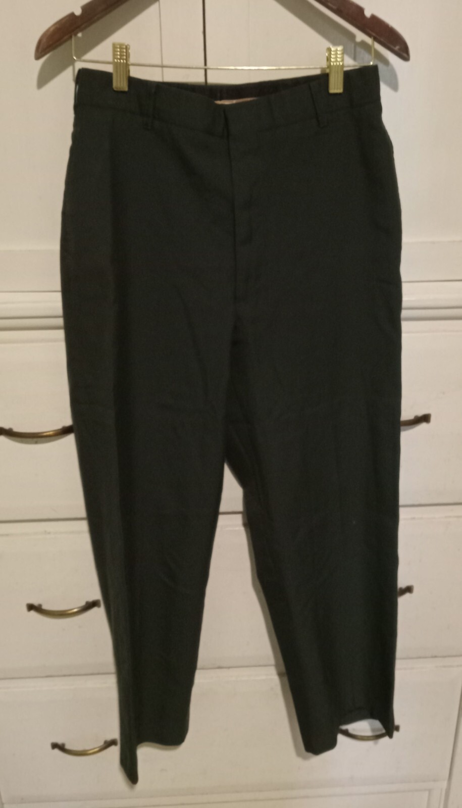 Mens Military DSCP Serge Army Green Ag-489 8405-01-341-9983 Size 31R
