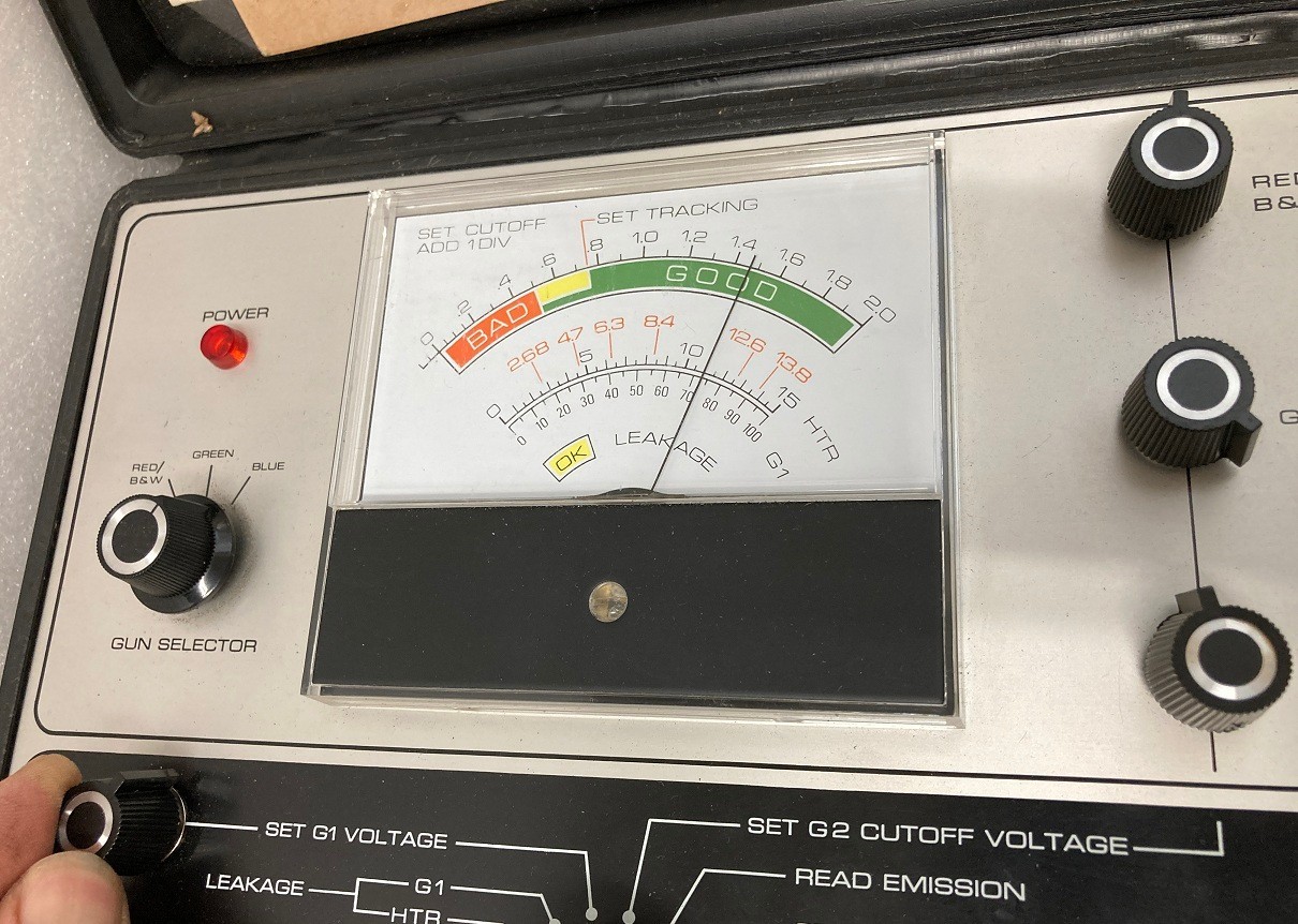 B&K Model 470 CRT TESTER/REJUVENATOR