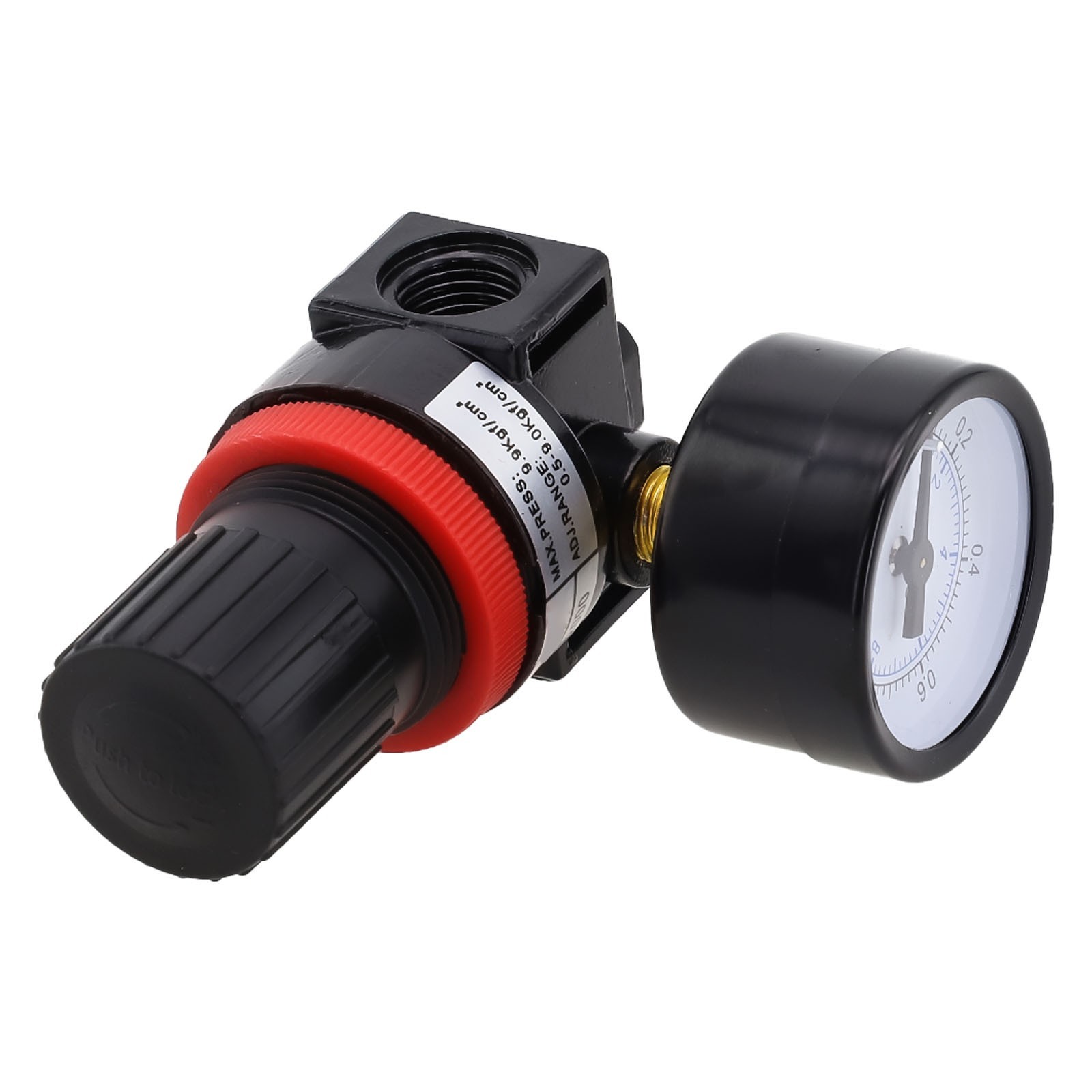 Adjustable Air Compressor Regulator with 1/4 NPT for DIY Projects