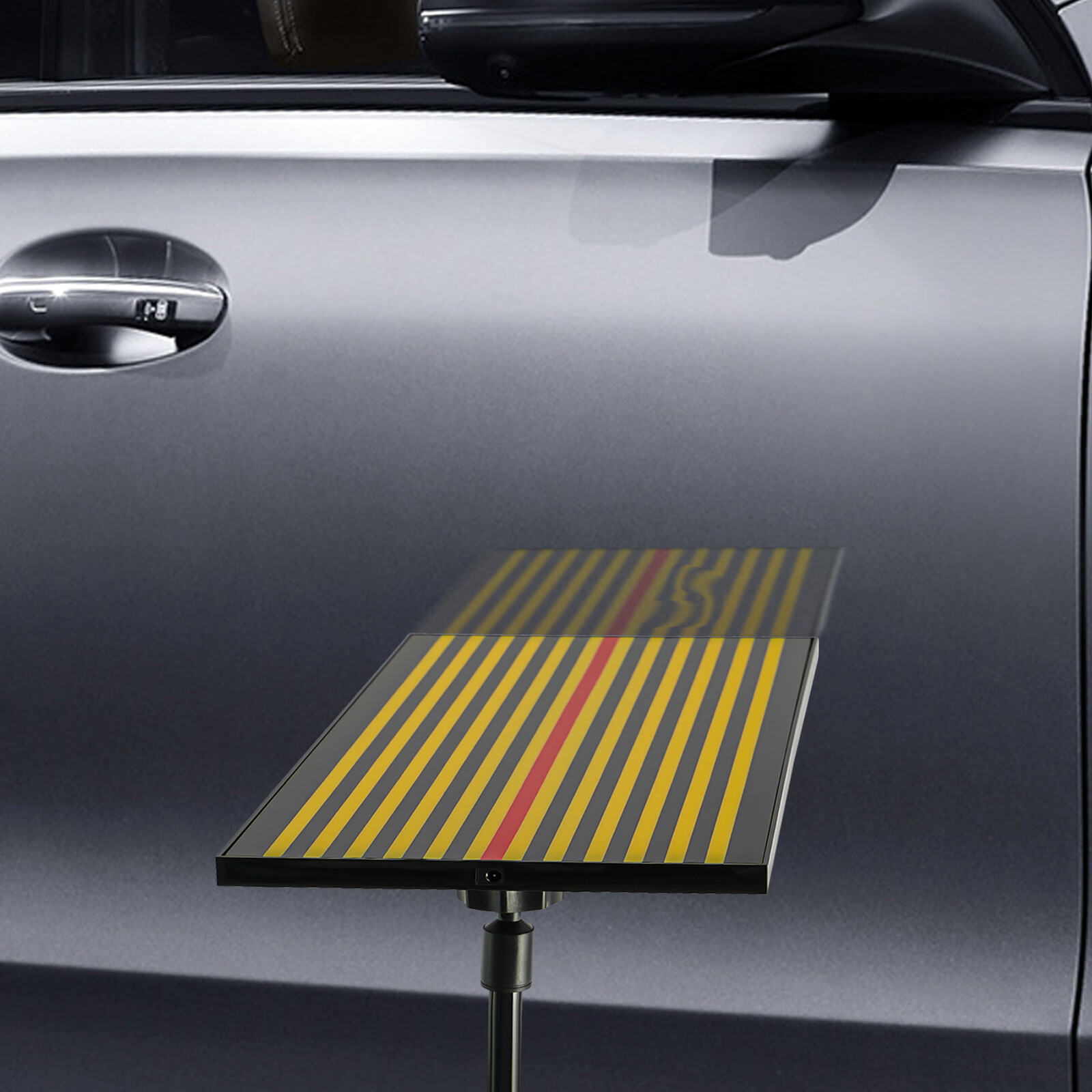 Dent Checking Reflector LED Light Line Testing Board Paintless Dent Repair Tool