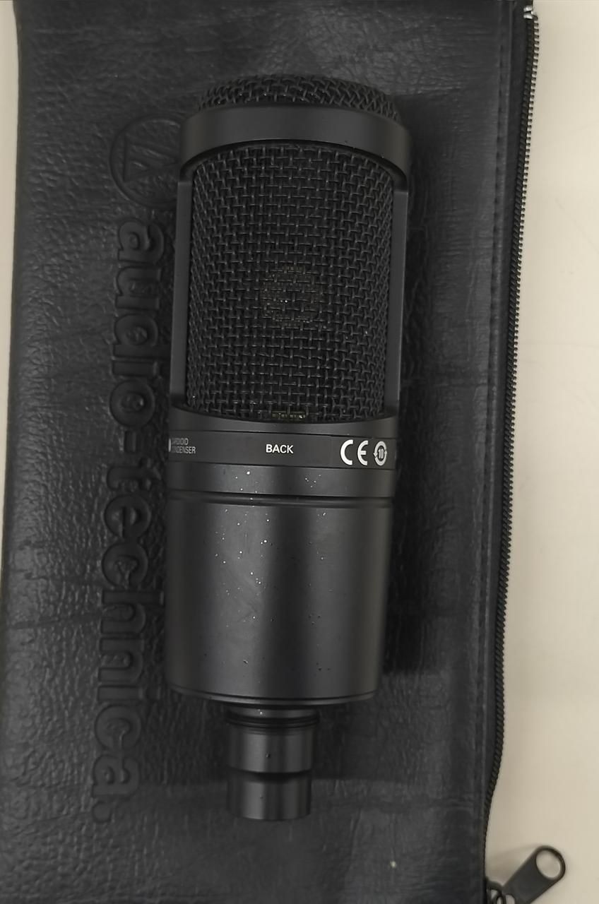 AUDIO-TECHNICA Condenser Microphone AT2020 Used