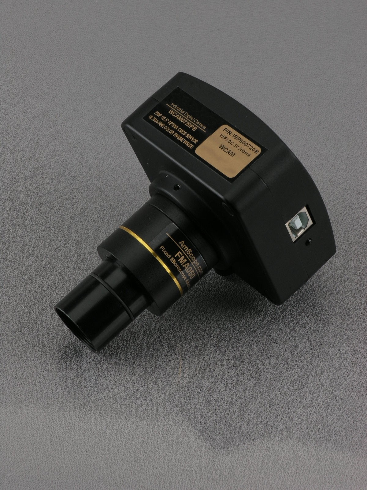 AmScope WF100 720p Wi-Fi Microscope Digital Camera new
