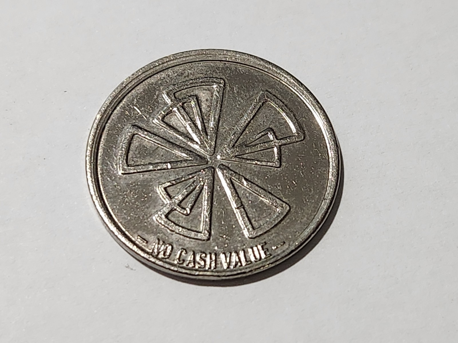 Cicis Beyond Pizza Game Token - Silver Tone (Nicest One Anywhere)