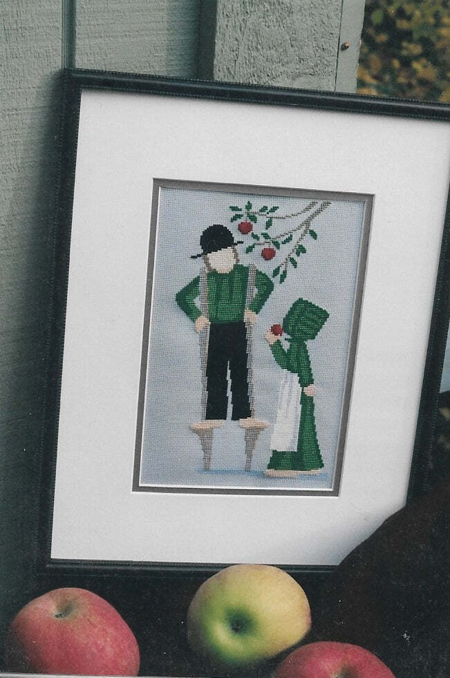 Stilt Walkin' For Apples by Diane Graebner cross stitch pattern