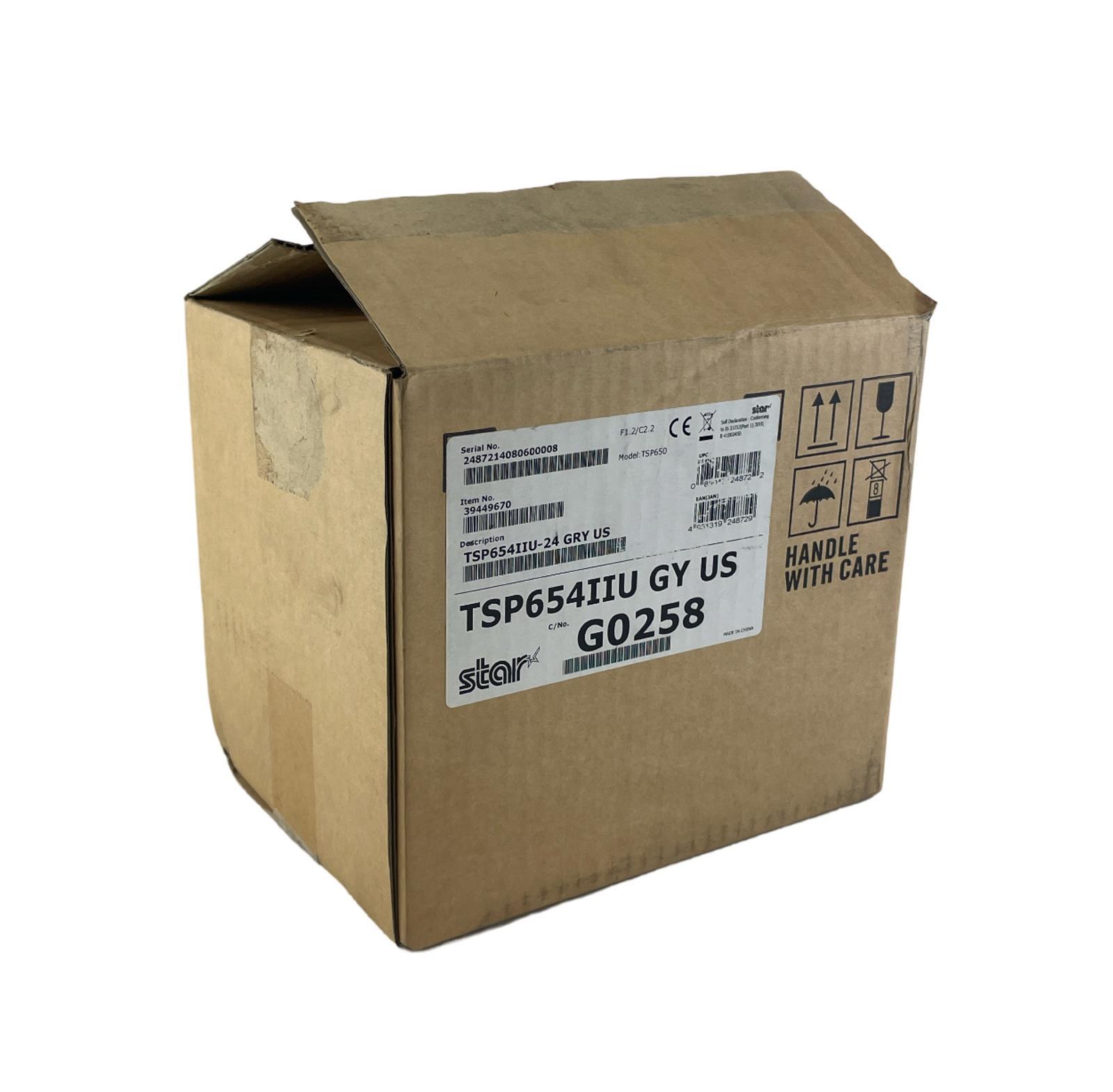Open Box - Star Micronics TSP650IIU Thermal Receipt Printer - No AC Adapter